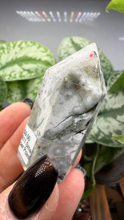 Orbicular Jasper Tower- Madagascar