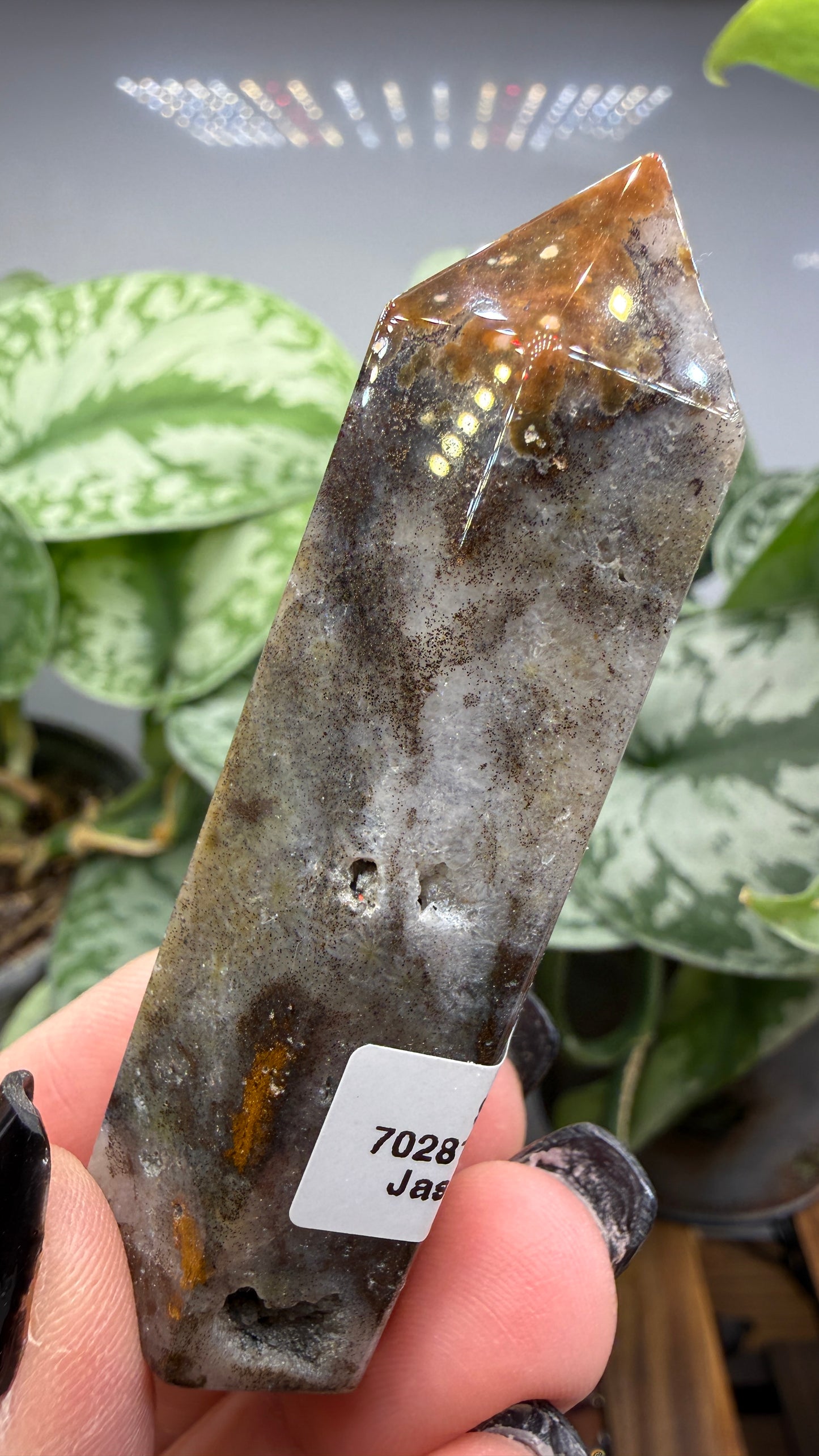 Orbicular Jasper Tower- Madagascar