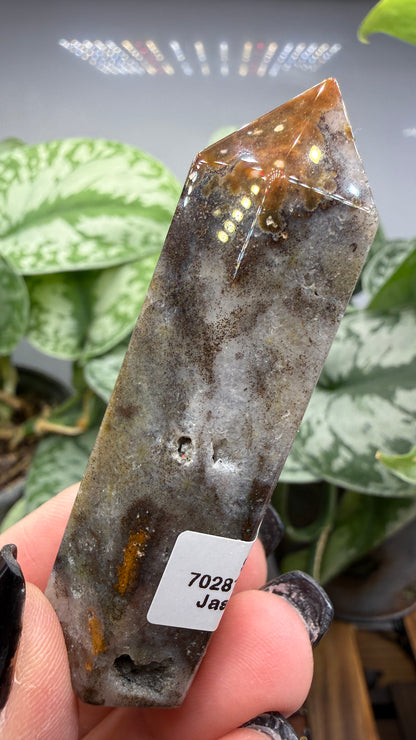 Orbicular Jasper Tower- Madagascar