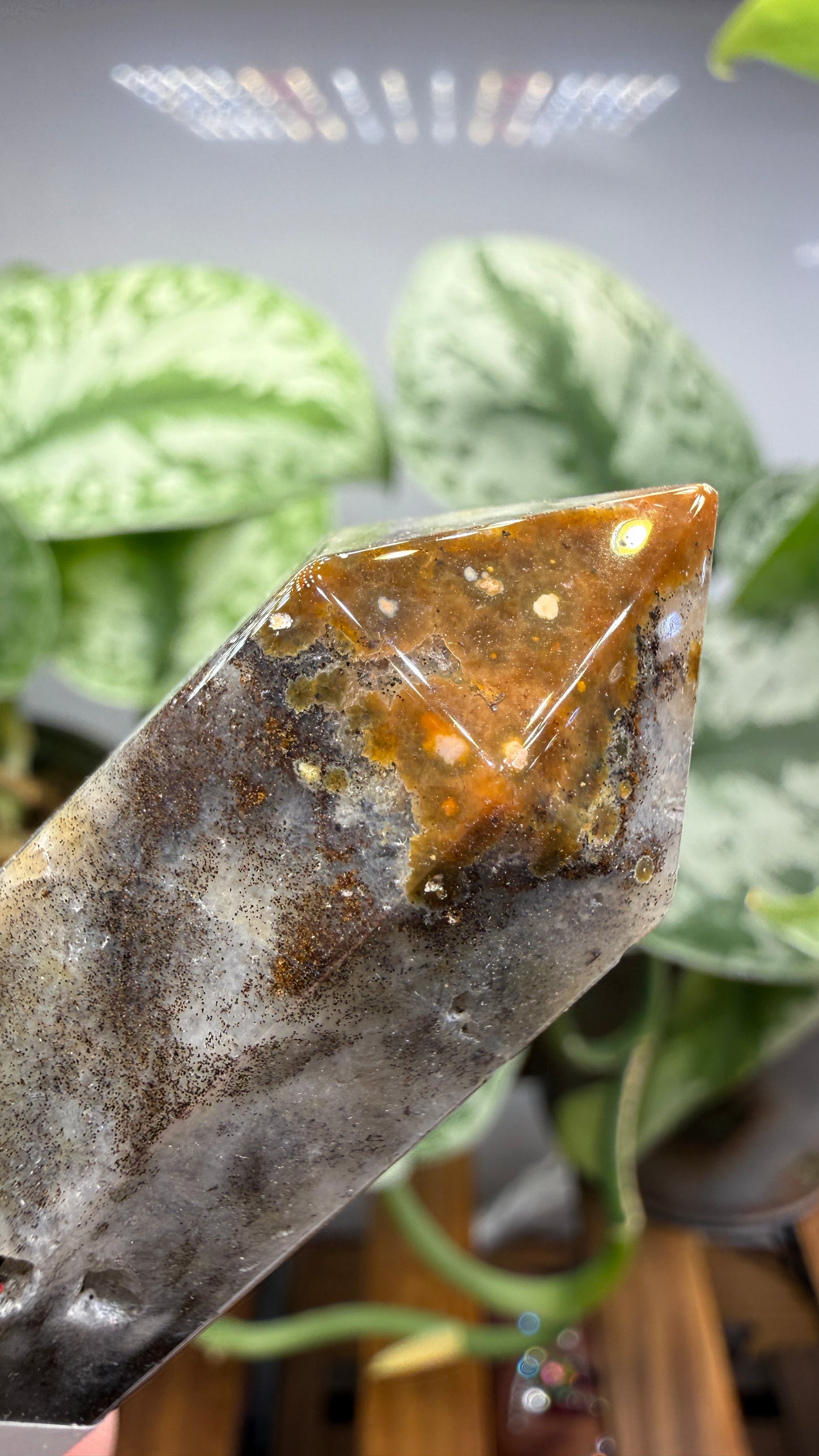 Orbicular Jasper Tower- Madagascar