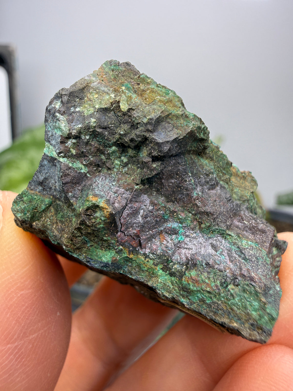 Cuprite, Malachite- Butte, Silver Bow County, Montana, USA