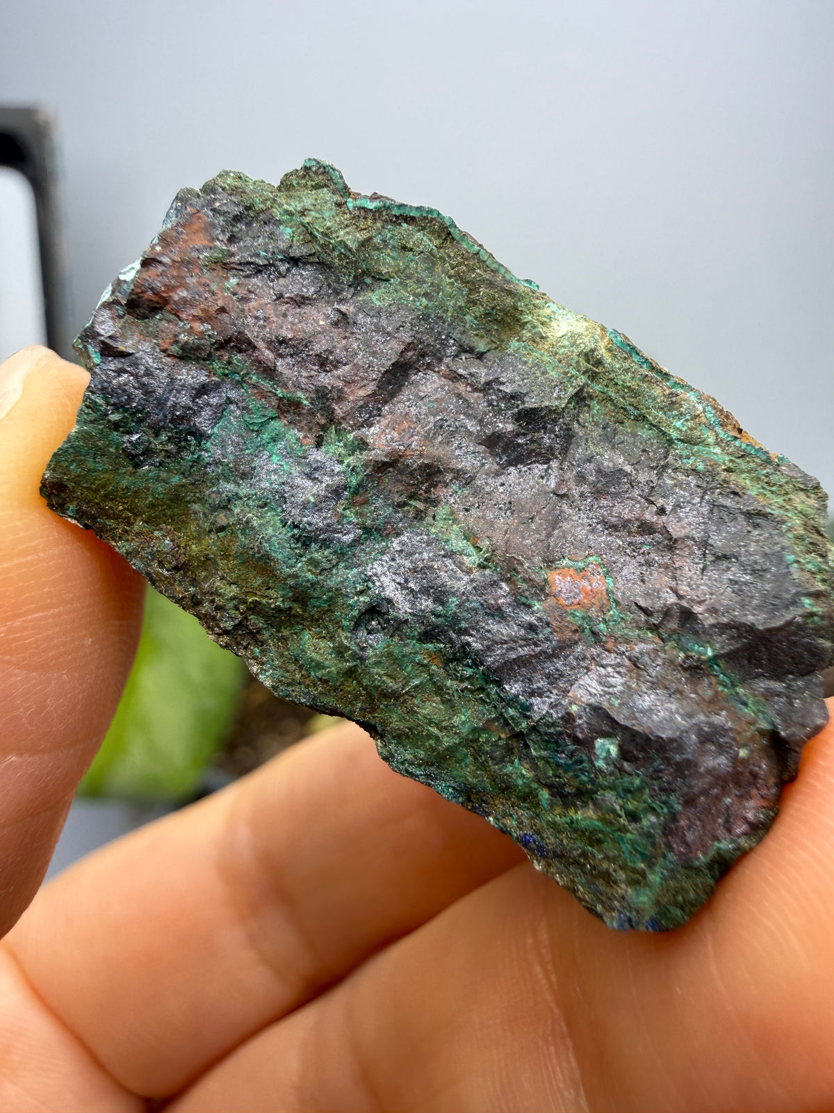 Cuprite, Malachite- Butte, Silver Bow County, Montana, USA