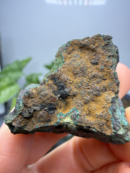 Cuprite, Malachite- Butte, Silver Bow County, Montana, USA