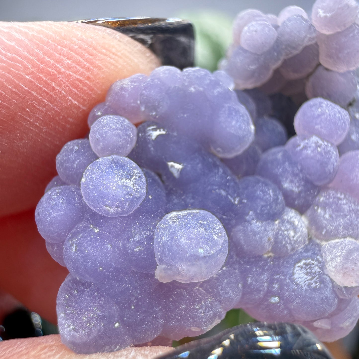 Grape Agate (Quartz var. Amethyst)- Mamuju Regency, West Sulawesi Province, Indonesia