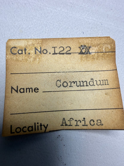 Corundum- Africa