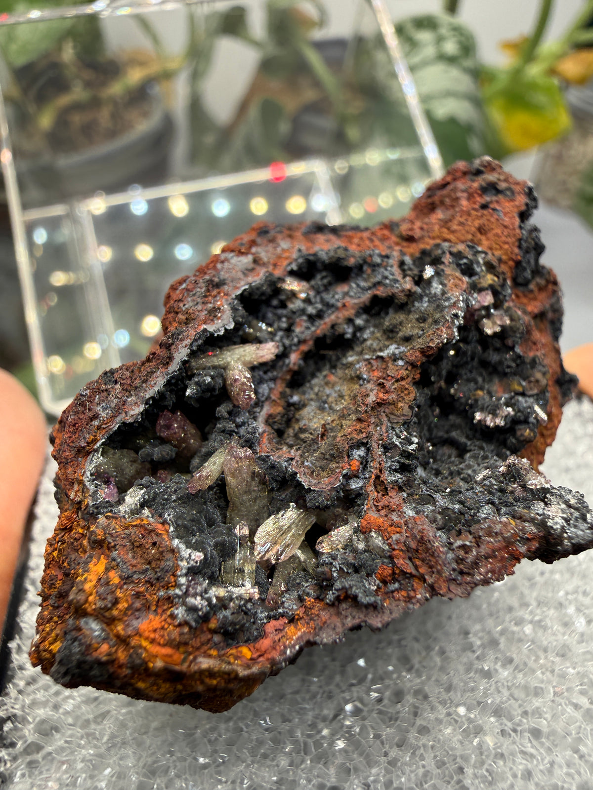 Creedite (Cobaltian Variety)- Santa Eulalia Mining District, Aquiles Serdán Municipality, Chihuahua, Mexico