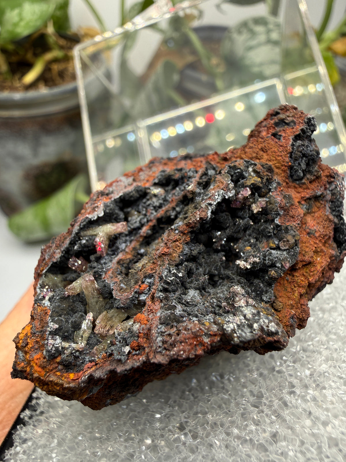 Creedite (Cobaltian Variety)- Santa Eulalia Mining District, Aquiles Serdán Municipality, Chihuahua, Mexico