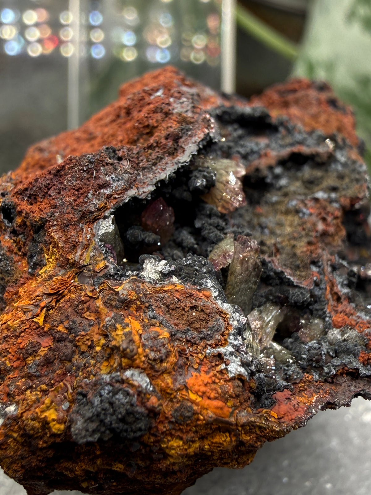 Creedite (Cobaltian Variety)- Santa Eulalia Mining District, Aquiles Serdán Municipality, Chihuahua, Mexico