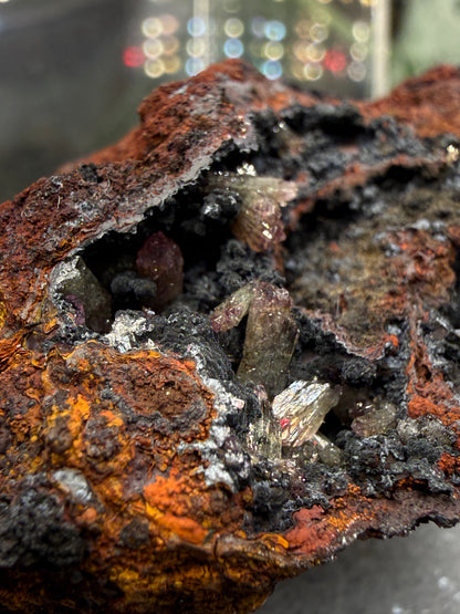 Creedite (Cobaltian Variety)- Santa Eulalia Mining District, Aquiles Serdán Municipality, Chihuahua, Mexico