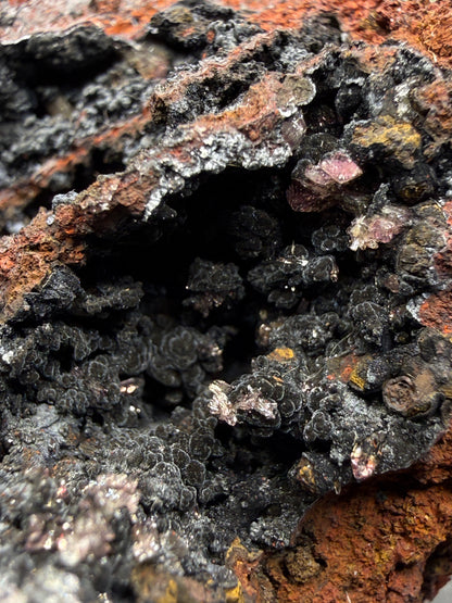 Creedite (Cobaltian Variety)- Santa Eulalia Mining District, Aquiles Serdán Municipality, Chihuahua, Mexico