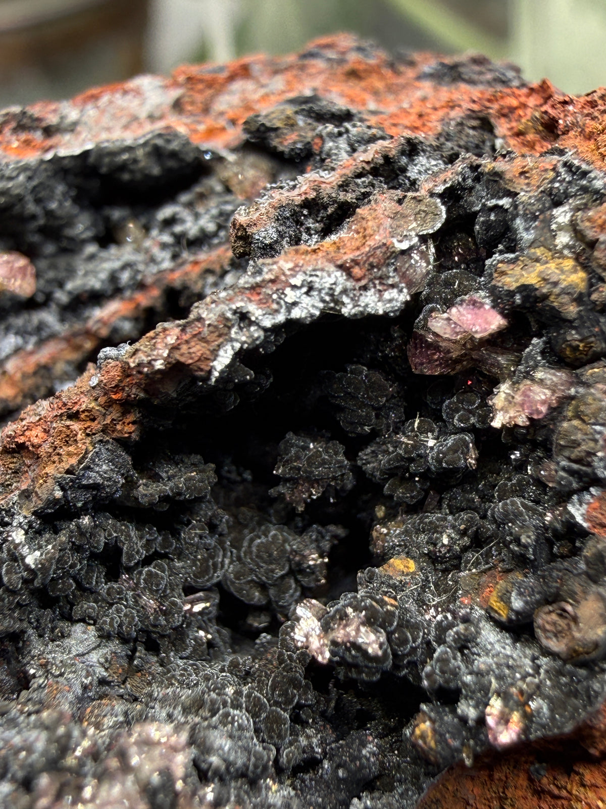 Creedite (Cobaltian Variety)- Santa Eulalia Mining District, Aquiles Serdán Municipality, Chihuahua, Mexico