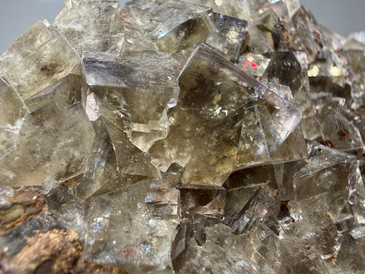 Fluorite- Funky February Pocket, Greenlaws Mine, Daddry Shield, Weardale, County Durham, England