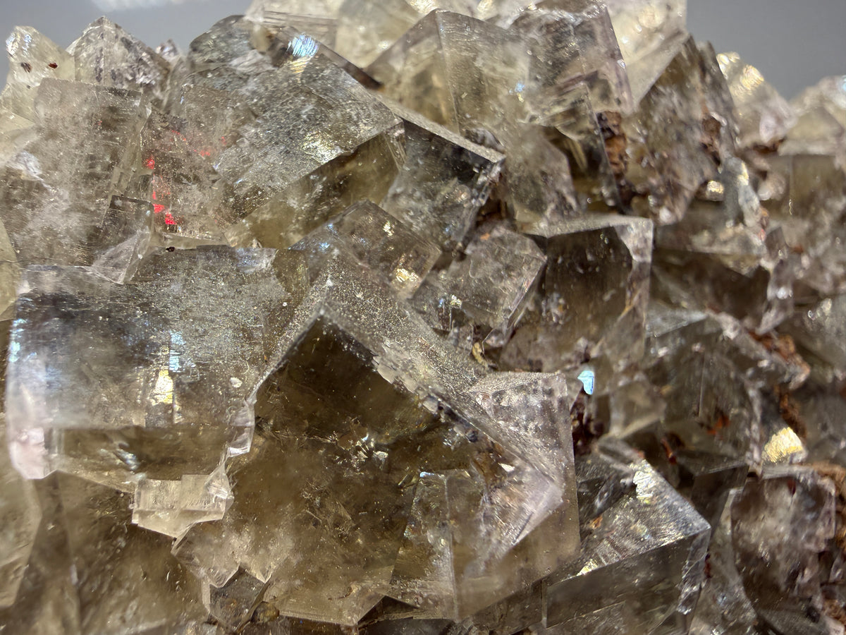 Fluorite- Funky February Pocket, Greenlaws Mine, Daddry Shield, Weardale, County Durham, England
