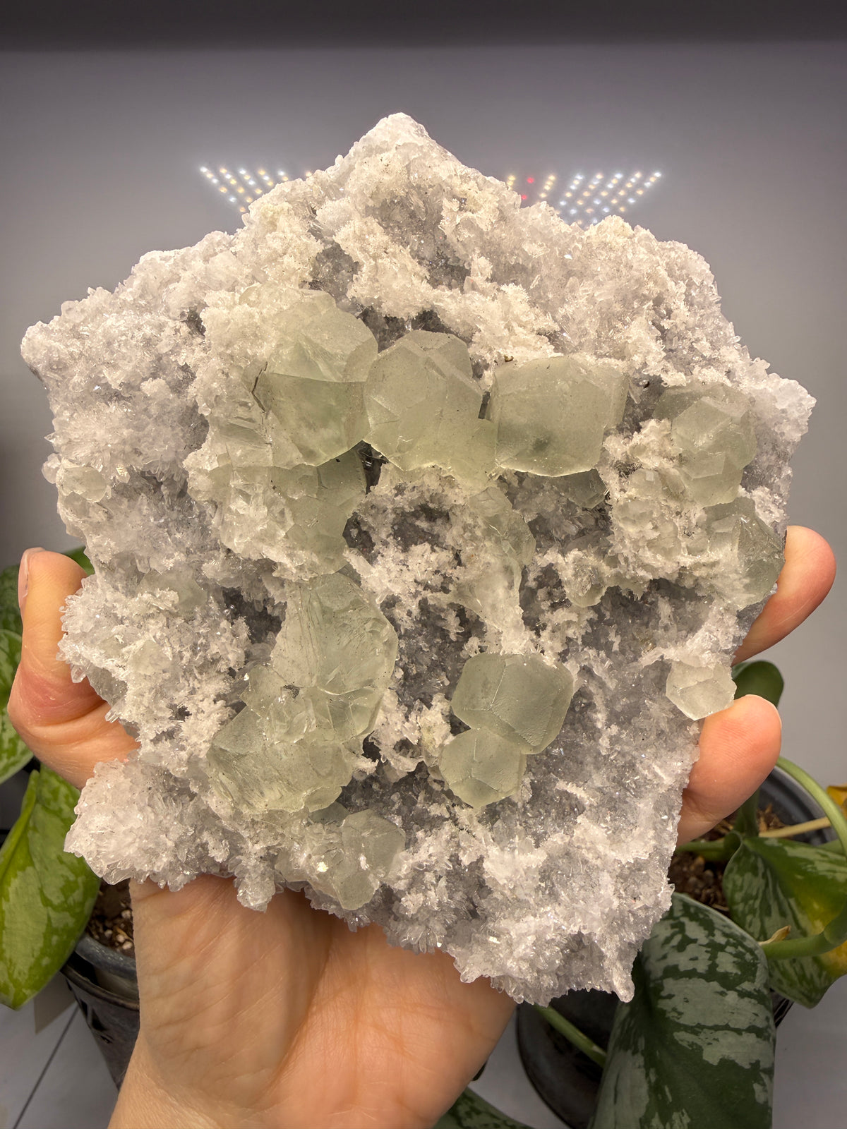Fluorite with Quartz- Hexigten Banner, Chifeng, Inner Mongolia, China