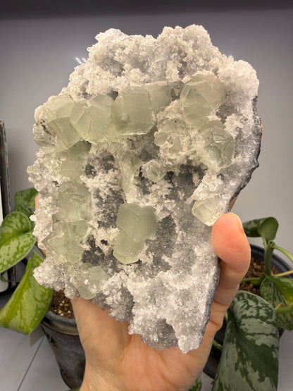 Fluorite with Quartz- Hexigten Banner, Chifeng, Inner Mongolia, China