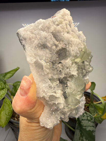 Fluorite with Quartz- Hexigten Banner, Chifeng, Inner Mongolia, China