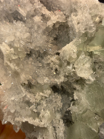 Fluorite with Quartz- Hexigten Banner, Chifeng, Inner Mongolia, China