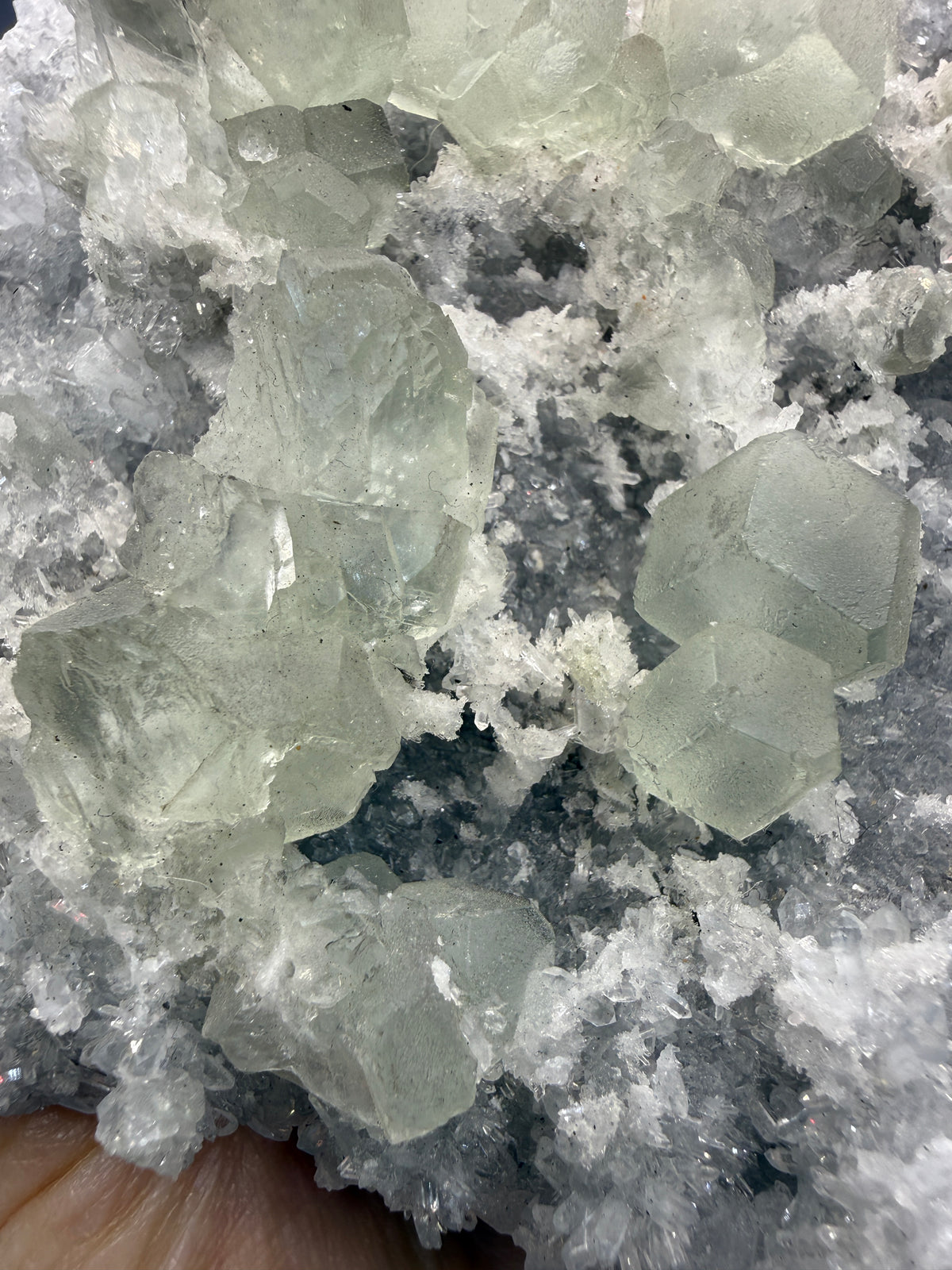 Fluorite with Quartz- Hexigten Banner, Chifeng, Inner Mongolia, China