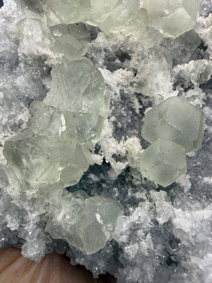 Fluorite with Quartz- Hexigten Banner, Chifeng, Inner Mongolia, China