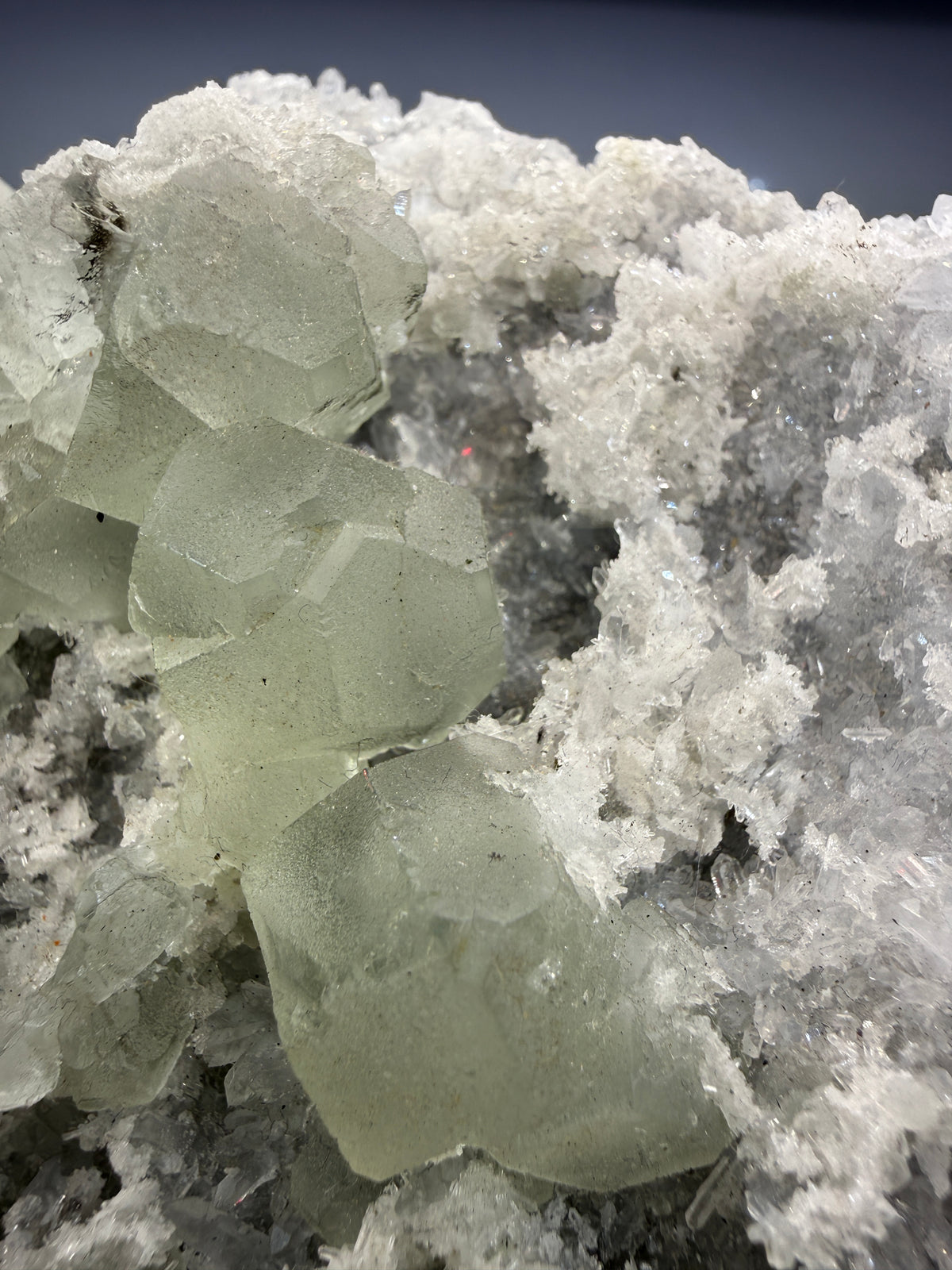 Fluorite with Quartz- Hexigten Banner, Chifeng, Inner Mongolia, China