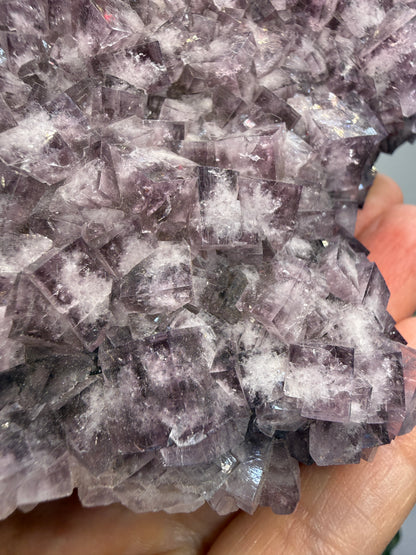 Fluorite- “The Ax”, Greenlaws Mine, Daddry Shield, Weardale, County Durham, England