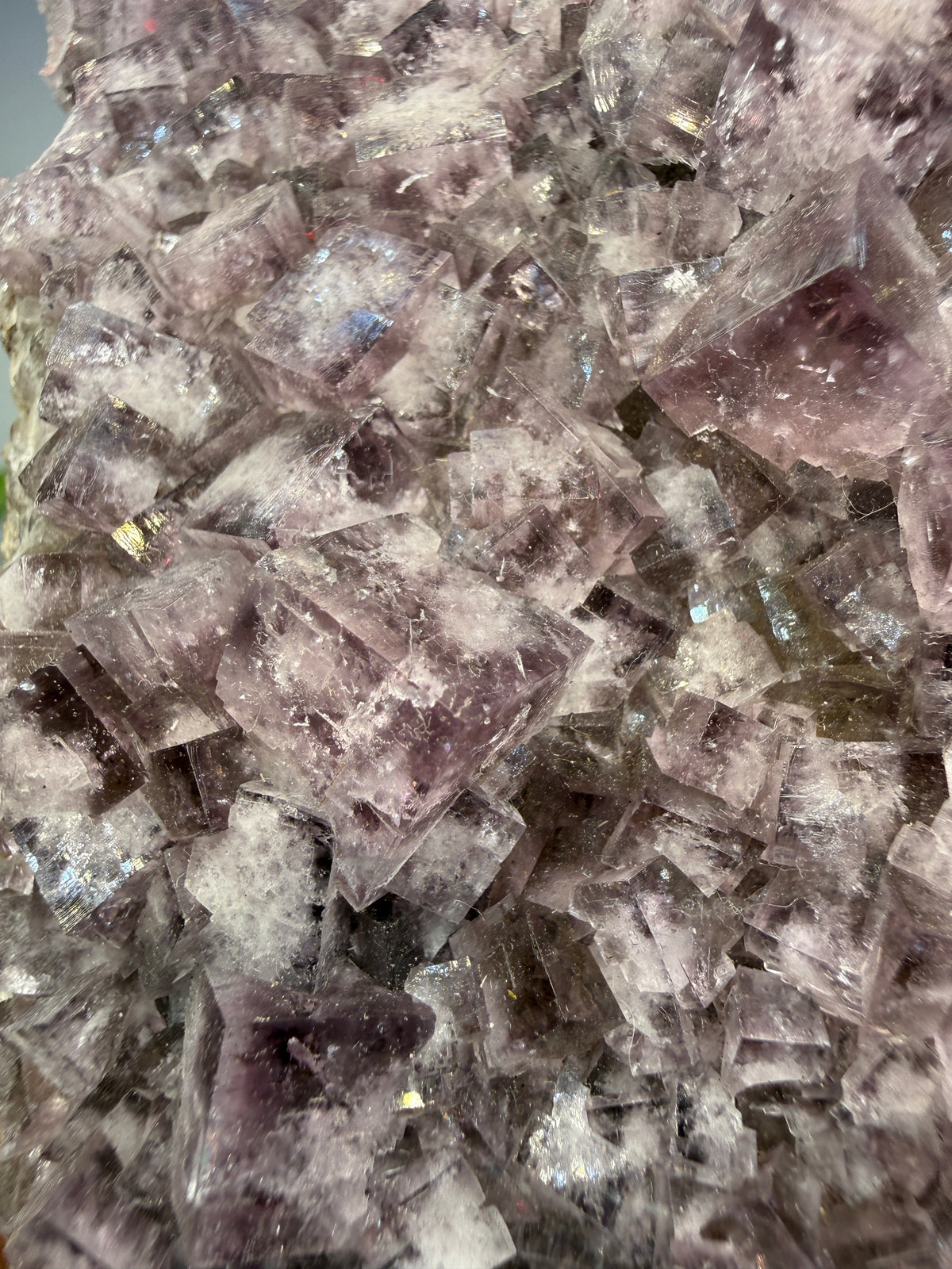 Fluorite- “The Ax”, Greenlaws Mine, Daddry Shield, Weardale, County Durham, England