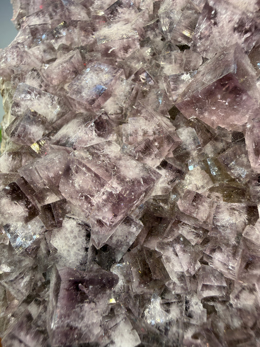 Fluorite- “The Ax”, Greenlaws Mine, Daddry Shield, Weardale, County Durham, England