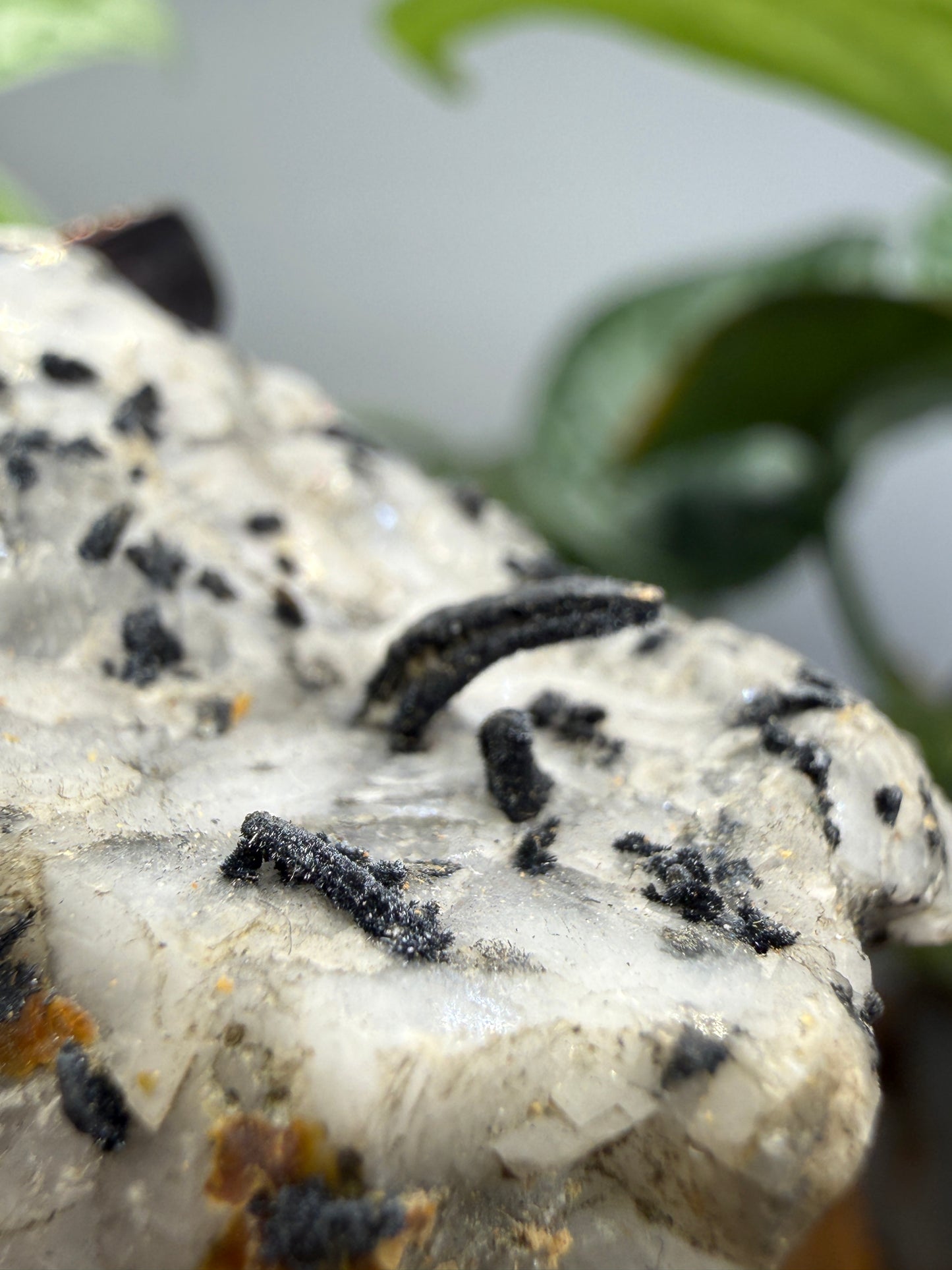 Silver Ore with unid black metallic mineral- Colorado, USA