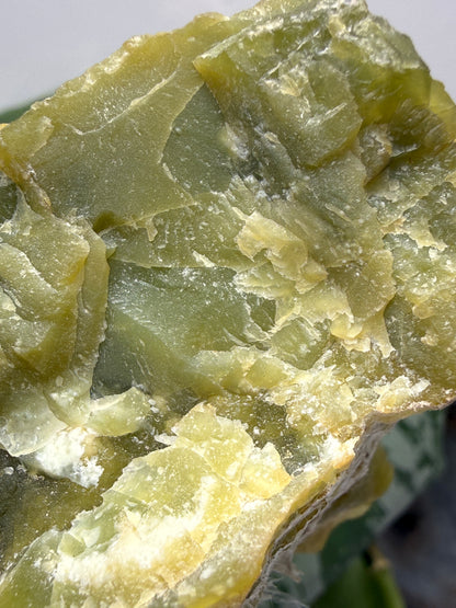 Serpentine var. Chrysotile- Regal Mine, near Globe, Gila County, Arizona, USA