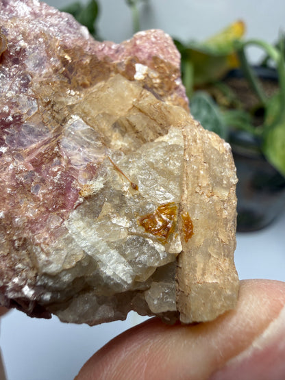 Muscovite with Spodumene and Quartz- Harding Mine, Picuris District, Taos County, New Mexico, USA