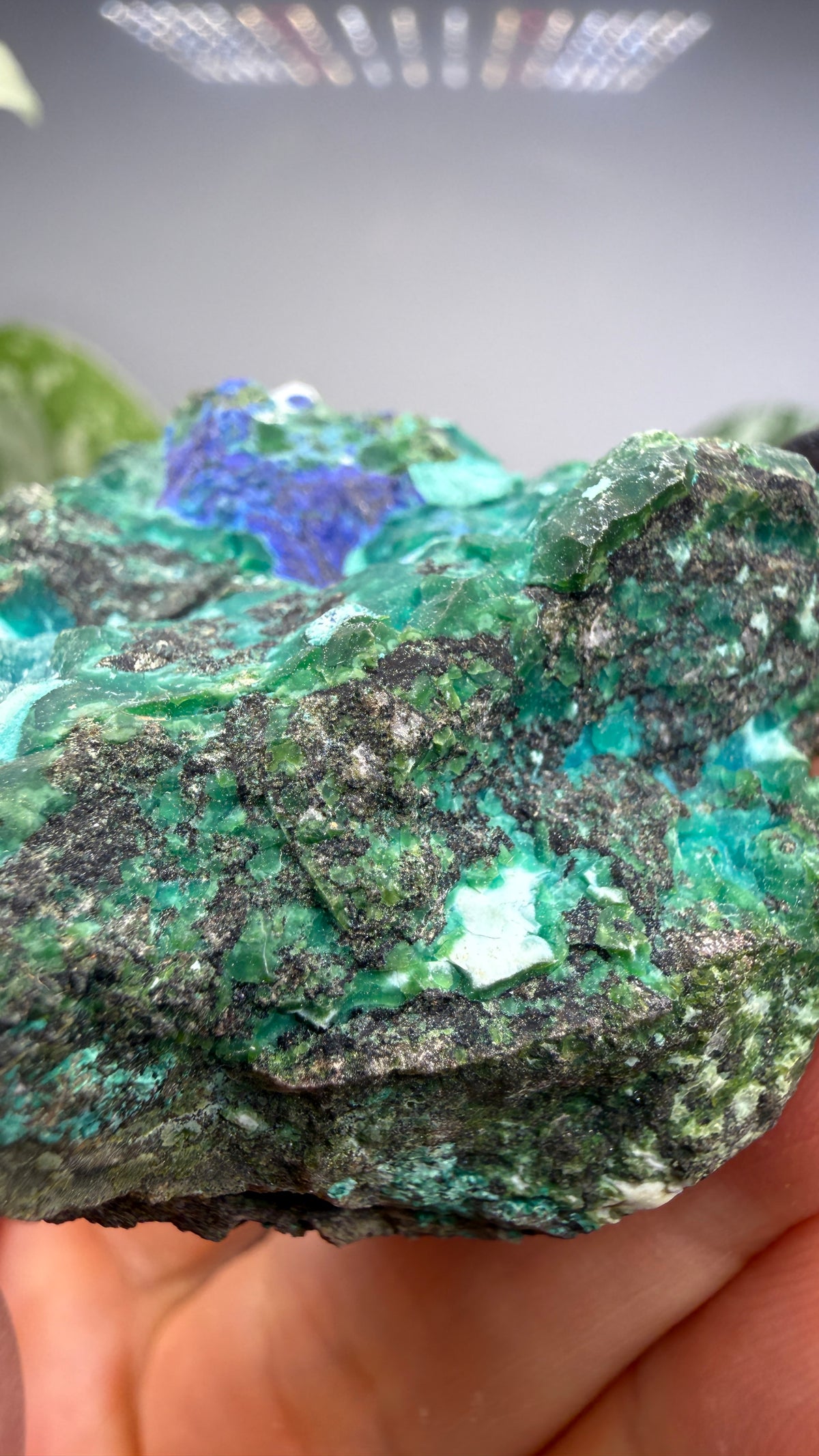 Chrysocolla, Azurite- Arizona, USA