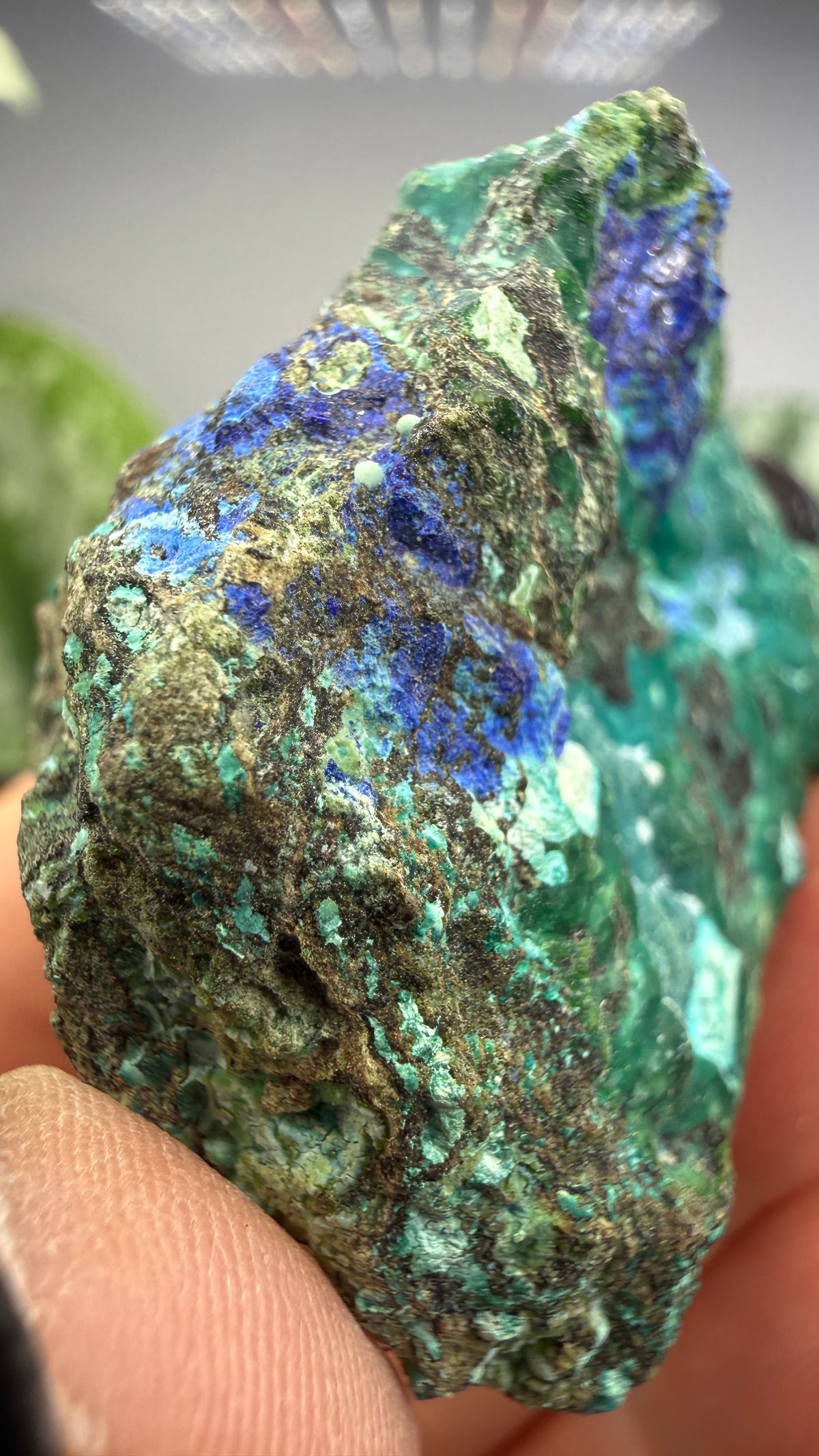 Chrysocolla, Azurite- Arizona, USA