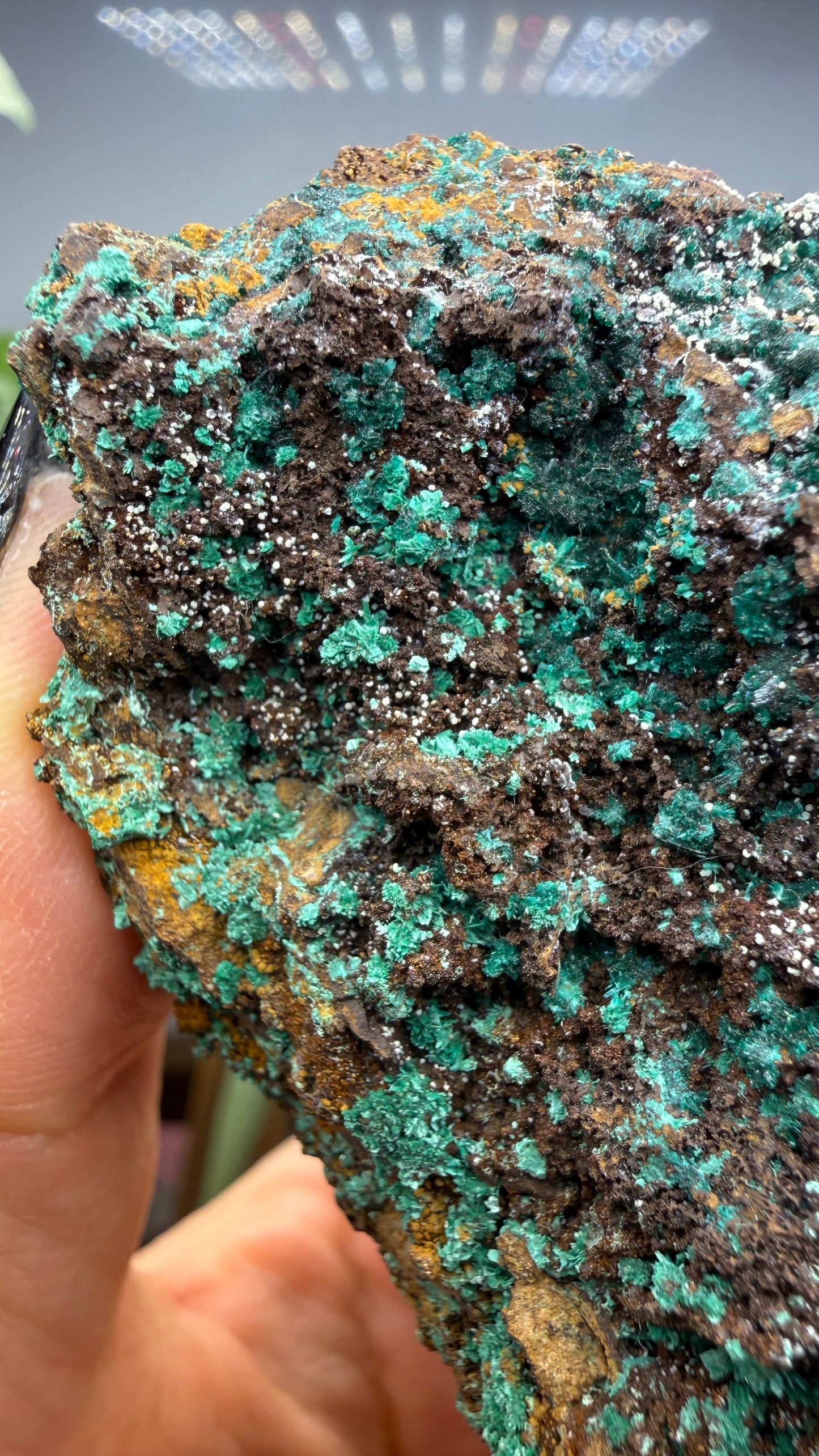 Brochantite- Pima County, Arizona, USA