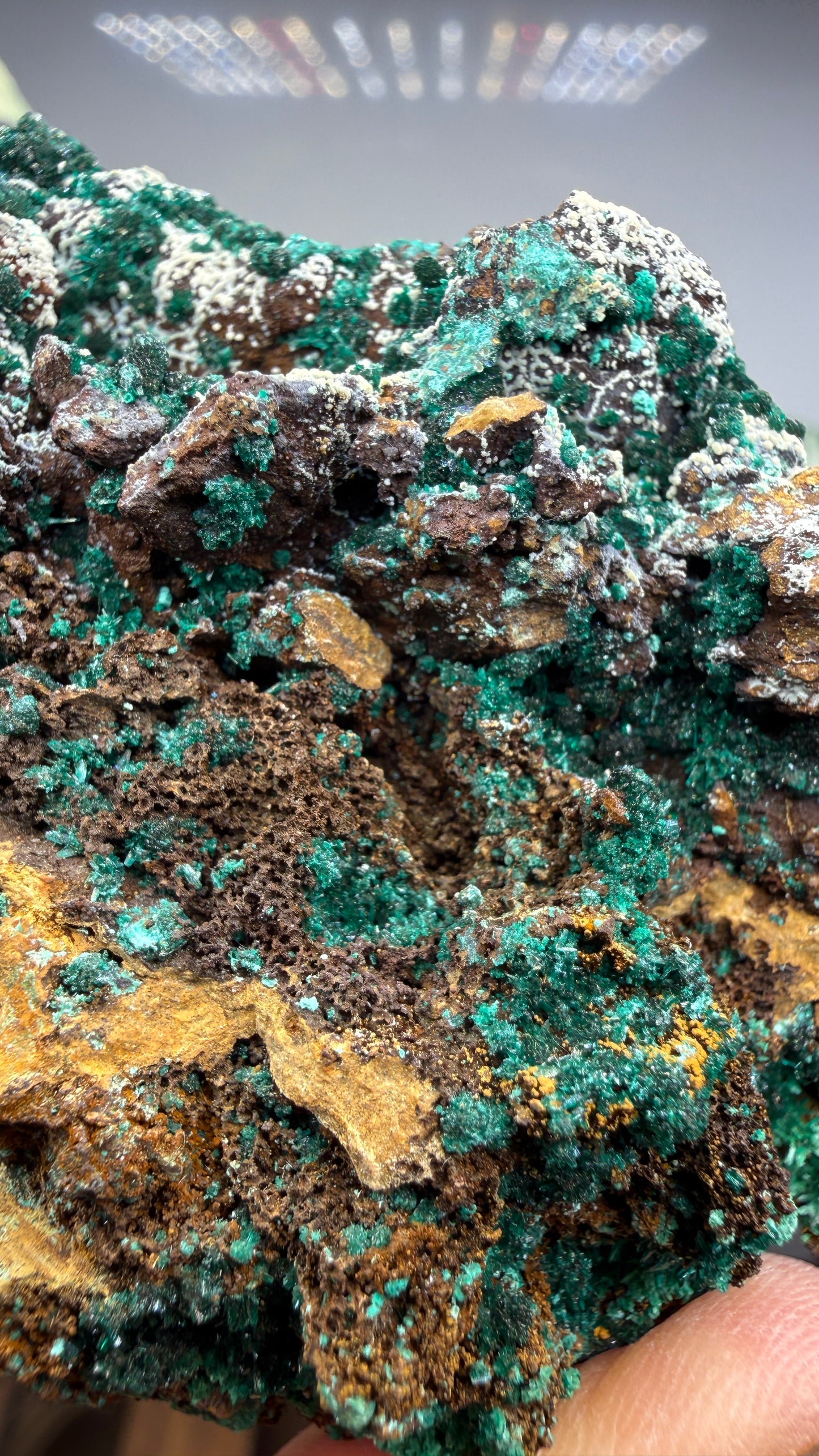 Brochantite- Pima County, Arizona, USA