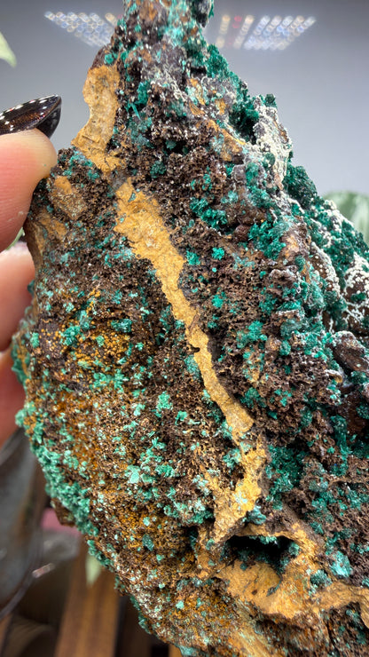 Brochantite- Pima County, Arizona, USA