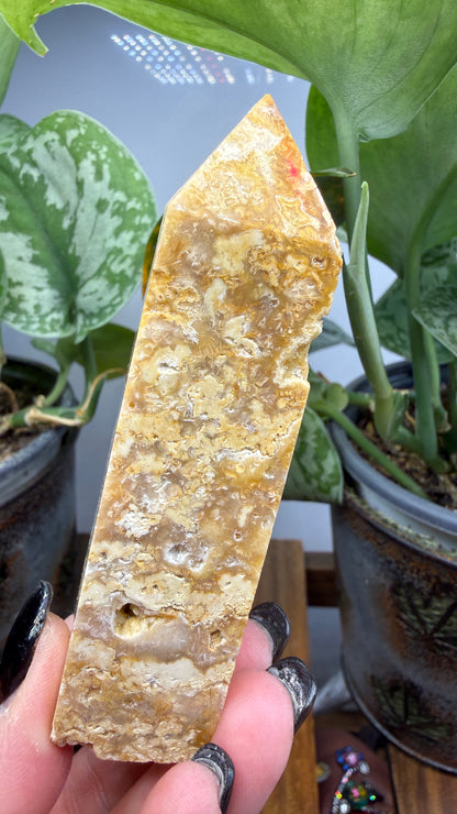 Crazy Lace Agate Tower