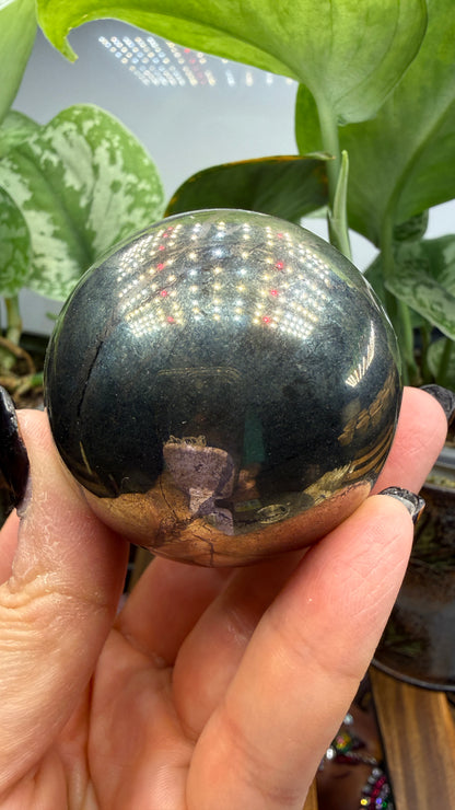 Pyrite Sphere- 2" inches