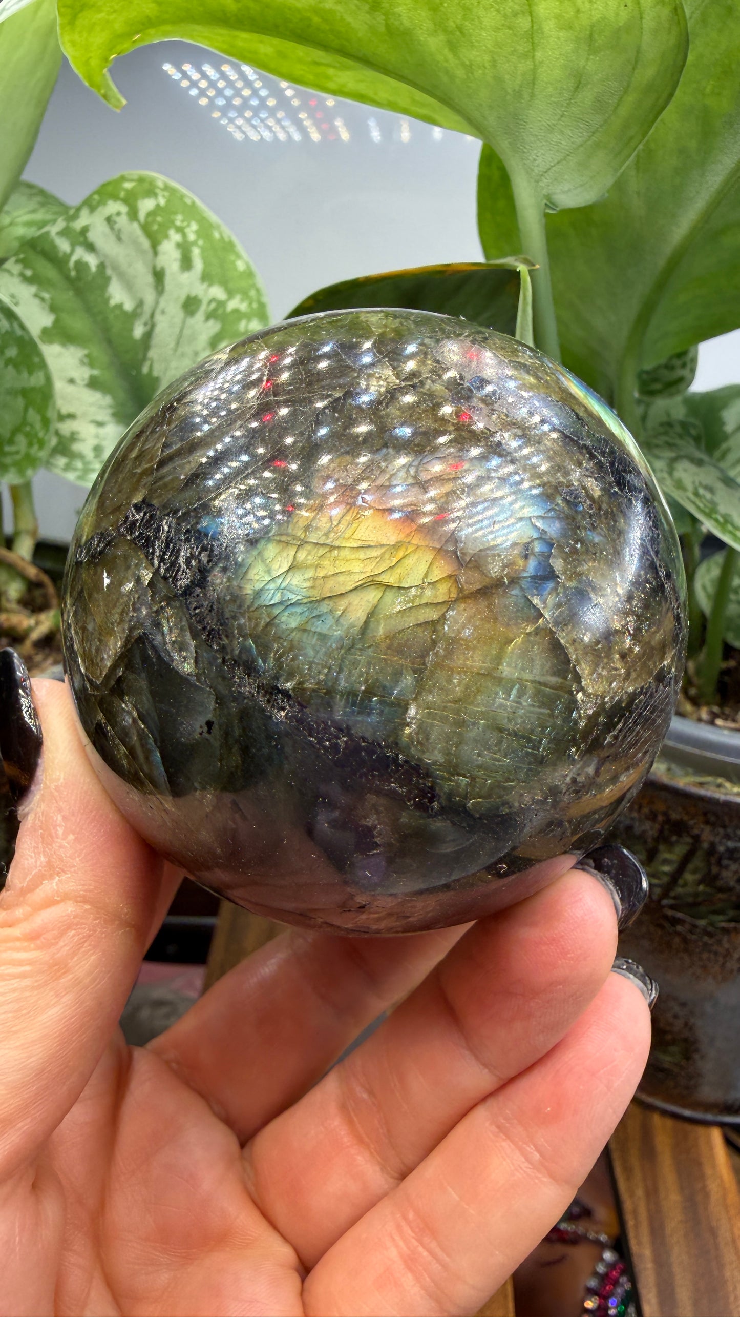 Labradorite Sphere- 2.75" inches