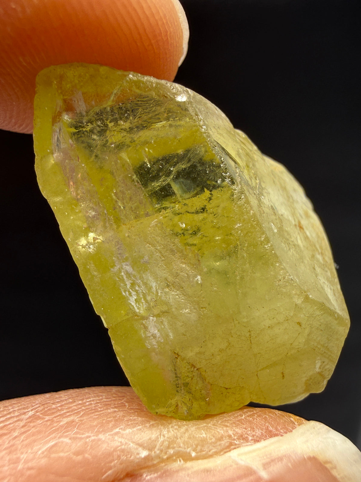 Brazilianite- Linópolis District, Divino das Laranjeiras, Minas Gerais, Brazil