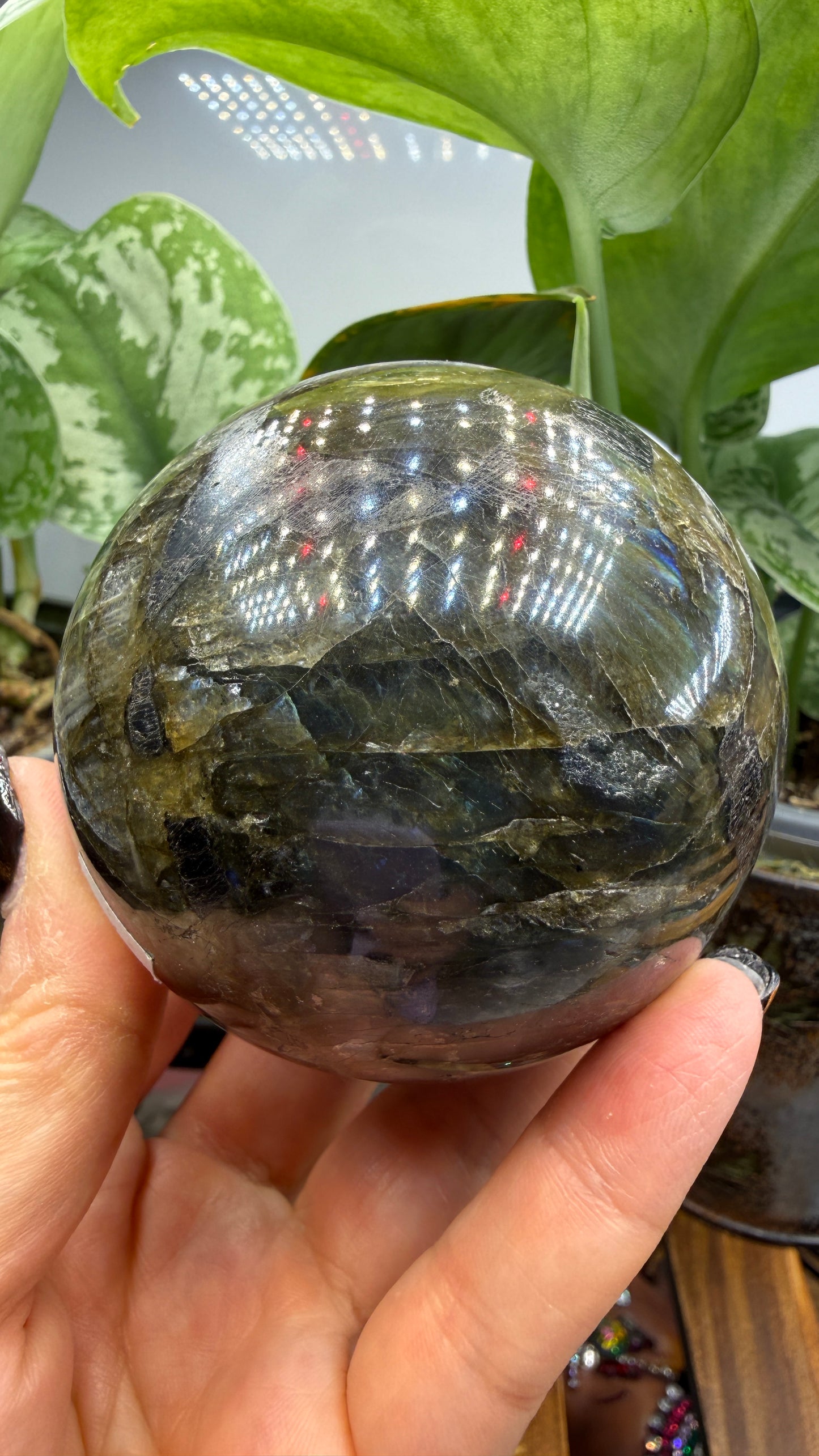 Labradorite Sphere- 2.75" inches