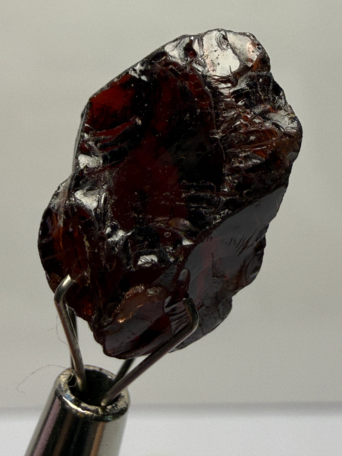 Garnet, Faceting Rough- Otavi, Bergland District, Namibia