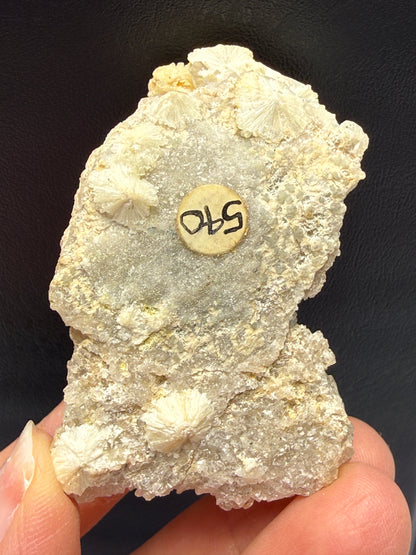 Wavellite on Quartz- Siglo Veinte Mine, Llallagua, Rafael Bustillo Province, Potosí, Bolivia