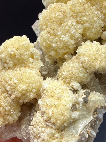 Wavellite on Quartz- Siglo Veinte Mine, Llallagua, Rafael Bustillo Province, Potosí, Bolivia