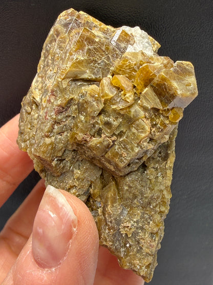 Vesuvianite (Idocrase)- Val di Fiemme, Trento Province, Trentino-Alto Adige, Italy