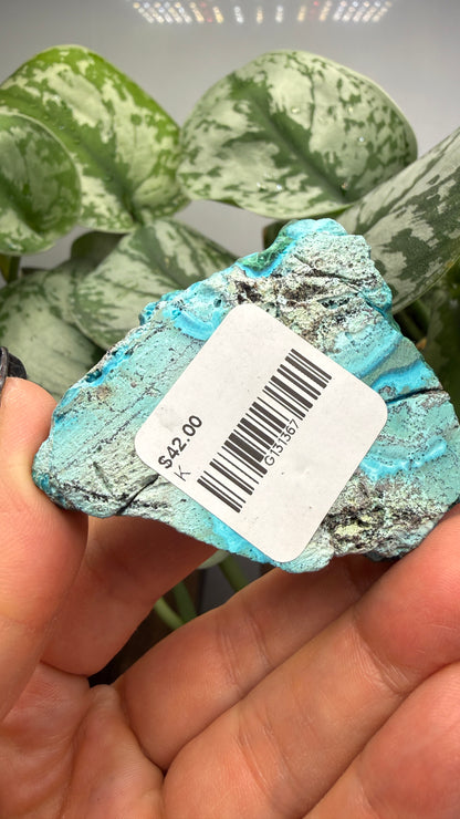 Malachite, Chrysocolla ("Malacholla")- Democratic Republic of the Congo (Slab)