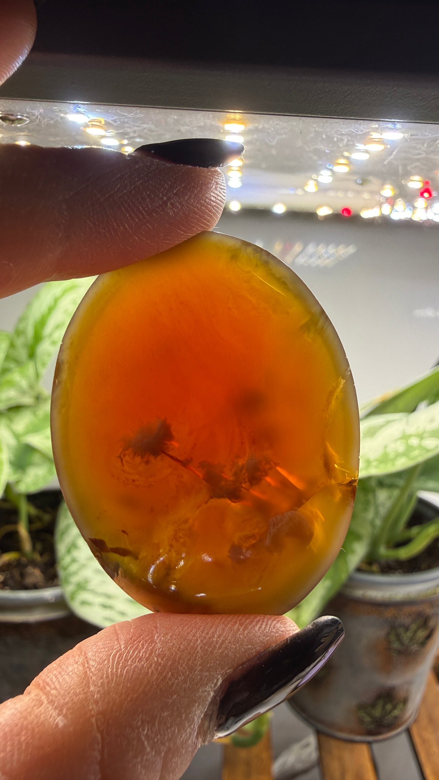 Amber Worry Stone- Indonesia
