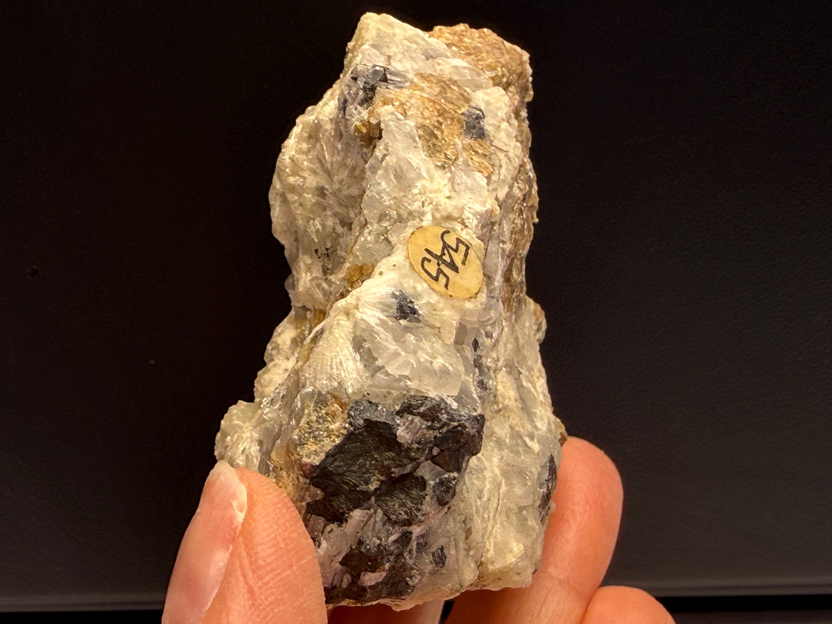 Apatite, Monticellite in Calcite- Magnet Cove, Hot Spring County, Arkansas, USA