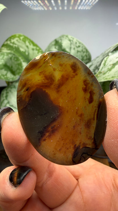 Amber Worry Stone- Indonesia