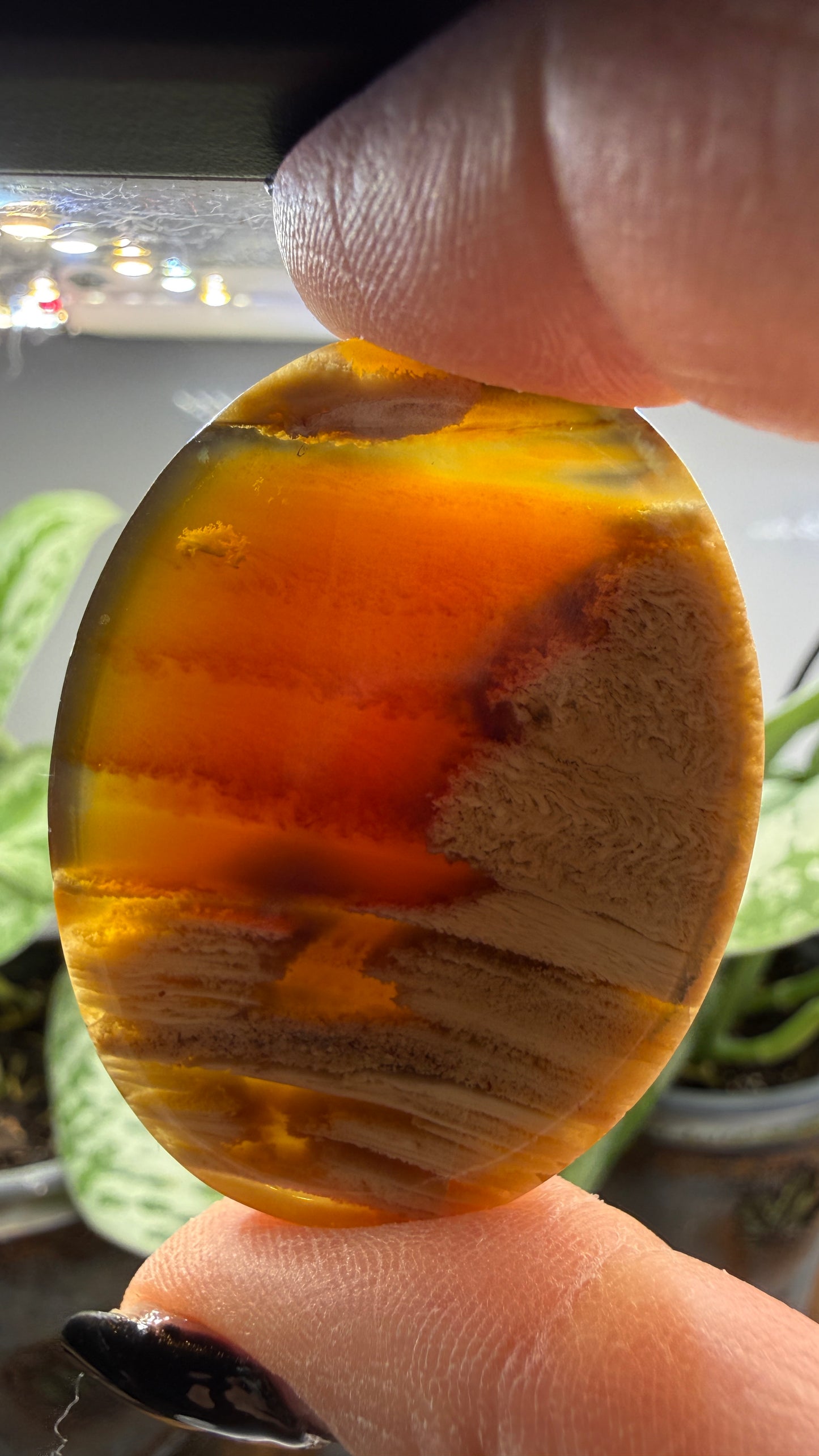 Amber Worry Stone- Indonesia