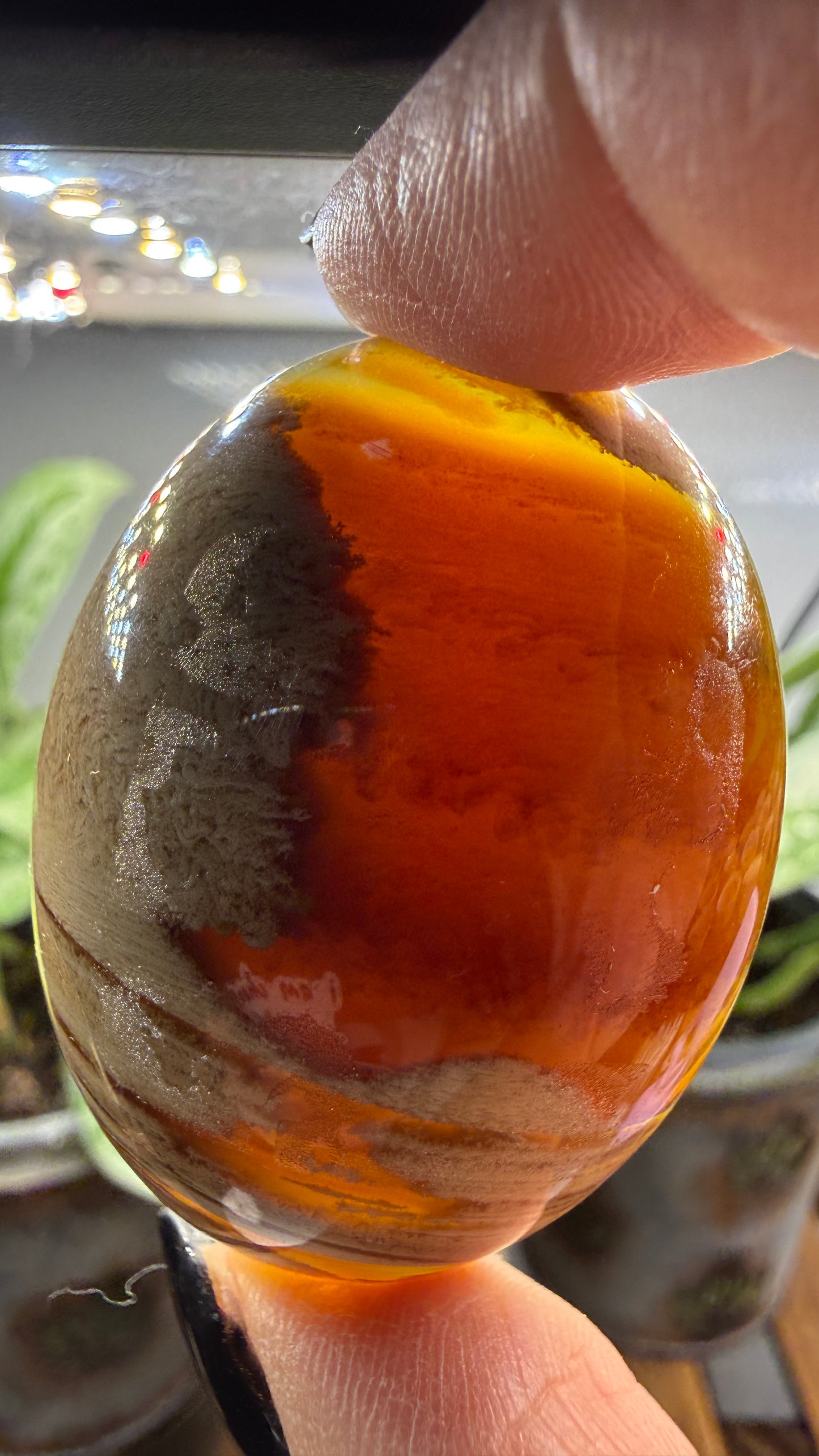Amber Worry Stone- Indonesia